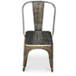 Dining chair Tolix Style Industrial Design Square Metal - New Edition - gallery 4