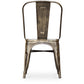 Dining chair Tolix Style Industrial Design Square Metal - New Edition - gallery 8