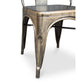 Dining chair Tolix Style Industrial Design Square Metal - New Edition - gallery 9