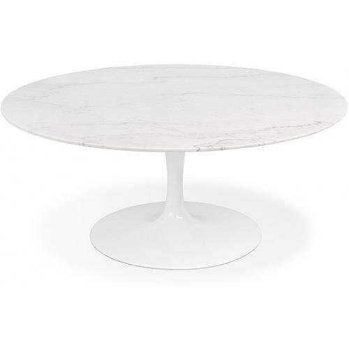 Table à manger ronde en marbre - 90cm - Tuli