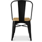 Dining chair - Industrial design - Wood and steel - Stylix