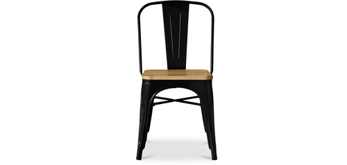 Dining chair - Industrial design - Wood and steel - Stylix