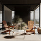 Wooden Outdoor Chair with Armrests - Adirondack Garden Chair - Adirondack - gallery 6