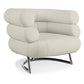 Fauteuil design - Revêtement en similicuir - Bivendun