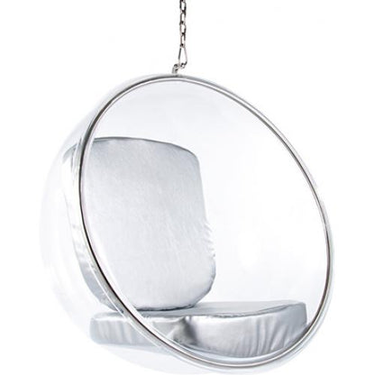 Fauteuil suspendu design - Revêtement en similicuir - Popi
