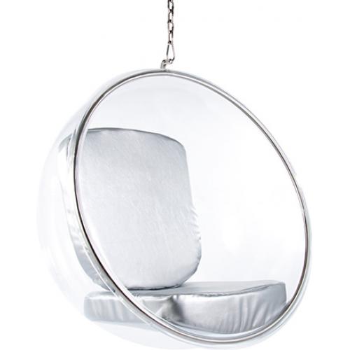Fauteuil suspendu design - Revêtement en similicuir - Popi