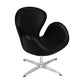 Fauteuil avec accoudoirs - Revêtu de similicuir - Svin