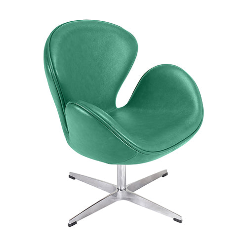 Fauteuil avec accoudoirs - Revêtu de similicuir - Svin