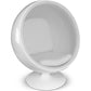 Fauteuil design boule - Tissu rembourré - Batton