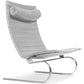 Leather armchair - Designer chaise longue - Bloy