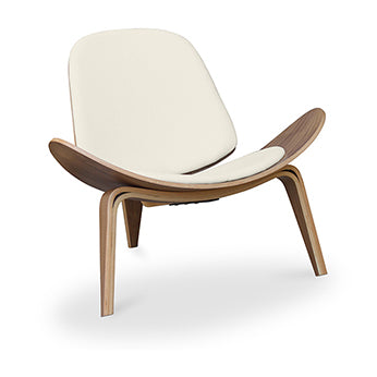 Fauteuil design - Fauteuil scandinave - Revêtement en similicuir - Lucy