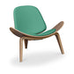 Fauteuil design - Fauteuil scandinave - Revêtement en similicuir - Lucy