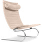 Leather armchair - Designer chaise longue - Bloy