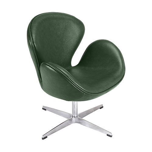 Fauteuil avec accoudoirs - Revêtu de similicuir - Svin