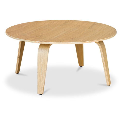 Table basse ronde en bois - Ply