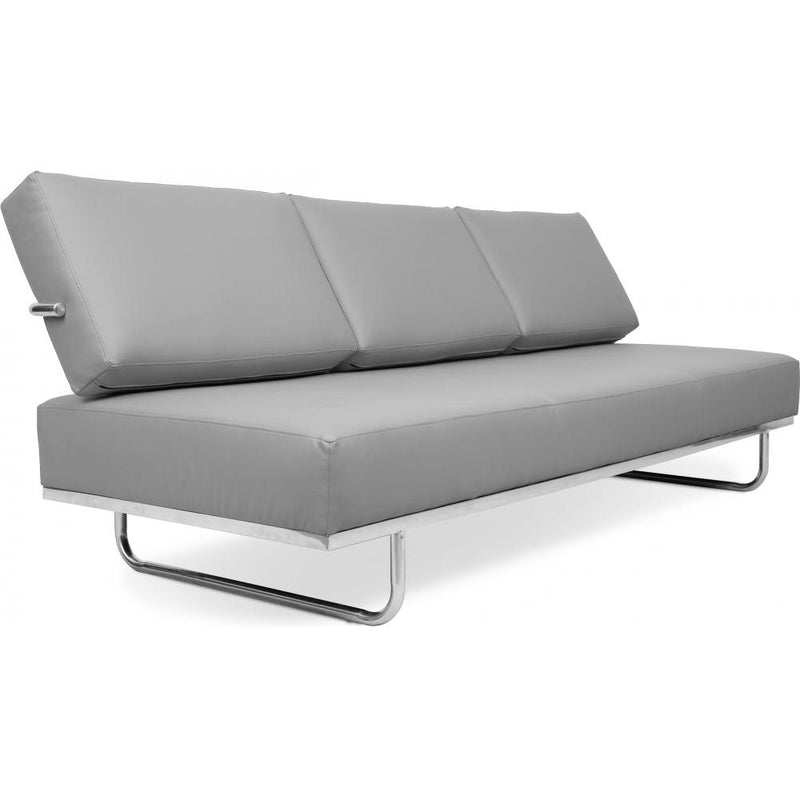 Canapé-Lit Revêtu de Cuir - 3 Places - Kart