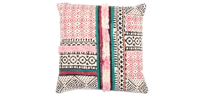 Coussin de style boho Bali - Housse et Rembourrage inclus - Cecilia