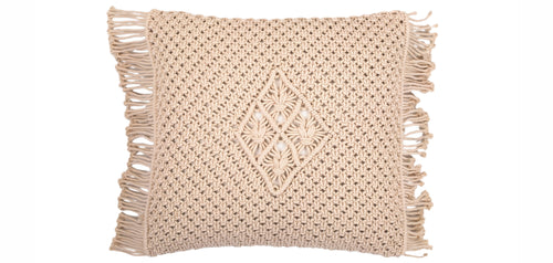 Coussin de style boho Bali - Housse et Rembourrage inclus - Sefira