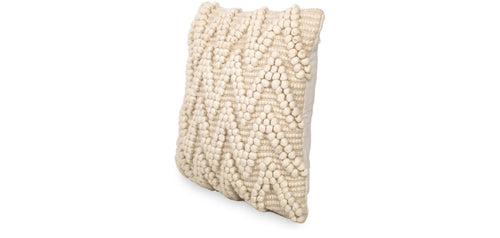 Boho Bali Style Wool Cushion, cover + filling - Linava