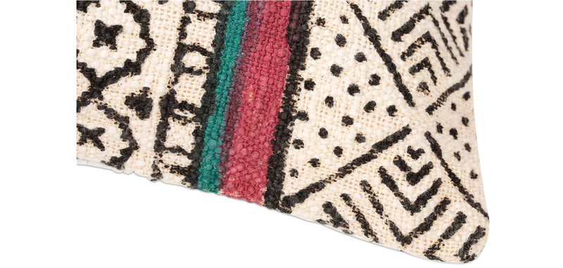 Coussin de style boho Bali - Housse et Rembourrage inclus - Cecilia