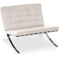 Designstol - Trukket med skinn - Town