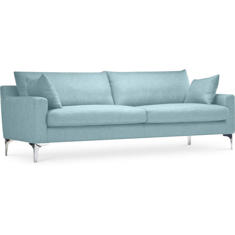 Canapé 3 Places - Revêtu de Tissu - Uza