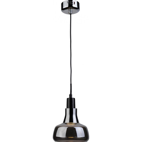 Lampe de Plafond - Lampe Suspendue - Métal Chromé - Moyenne - Blake