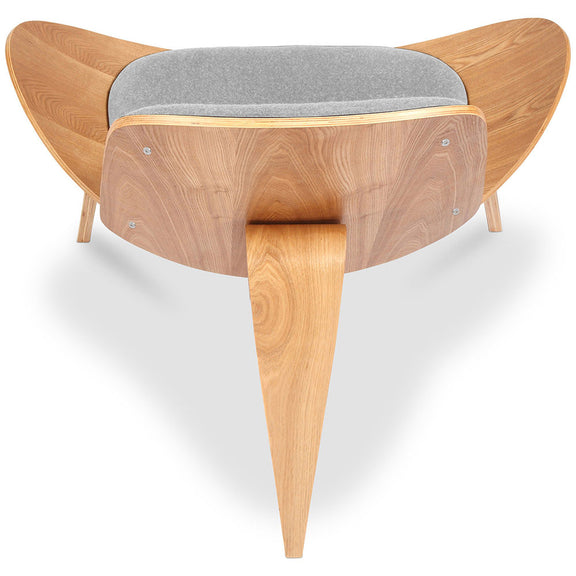 Designer armchair - Scandinavian armchair - Fabric upholstery - Lucy - gallery 8