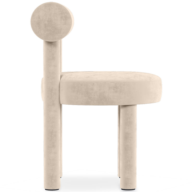 Dining Chair - Upholstered in Velvet - Rhys - gallery 5