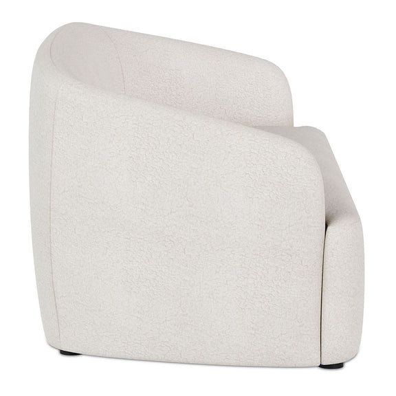 Curved Sofa - 2 Seater - Boucle Fabric - Bold - gallery 6