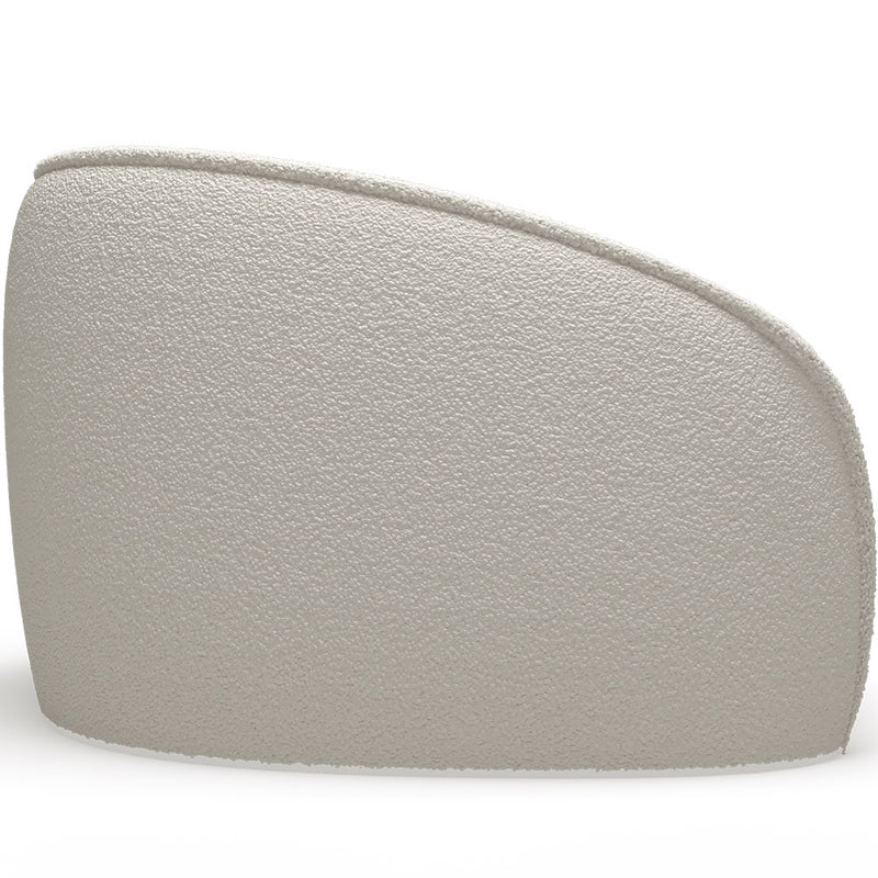 Armchair with Armrests - Upholstered in Boucle Fabric - Seral - gallery 5