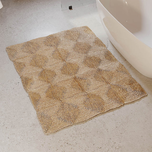 Rectangular Jute Rug - Boho Bali - 90x120 CM - Lubya - gallery 5