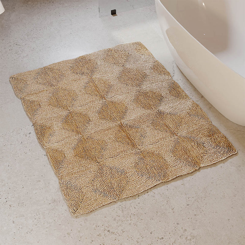 Rectangular Jute Rug - Boho Bali - 90x120 CM - Lubya - gallery 5