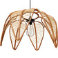 Lampe de Plafond en Rotin - Style Boho Bali - Cardenia