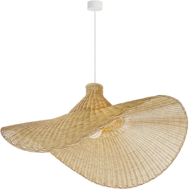 Lampe de Plafond en Rotin - Style Boho Bali - Sona
