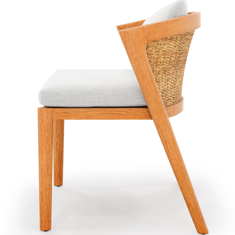 Outdoor Teak Dining Chair with Cushions - Esther