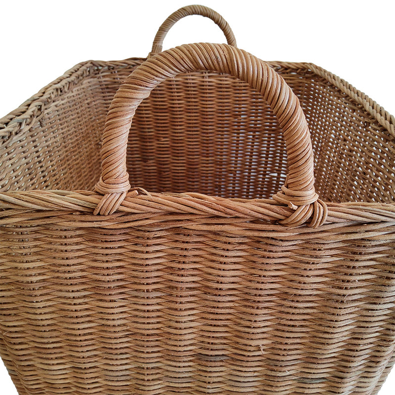 Rattan Basket with Handles - 45x35CM - Luisa - gallery 11