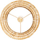 Hanging Lamp Boho Style Natural Rattan - An