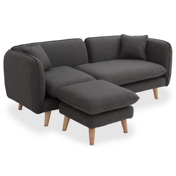 Corner Sofa Reversible 3 Seater with Left or Right Chaise Lounge - Vriga - gallery 3