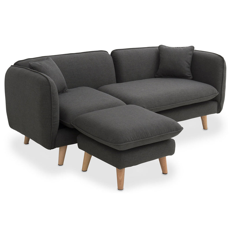 Corner Sofa Reversible 3 Seater with Left or Right Chaise Lounge - Vriga - gallery 3