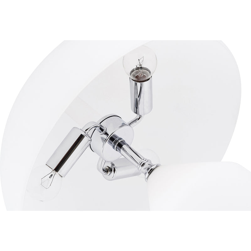 Modern White Table Lamp - Minimalist & Elegant Design - Yulene