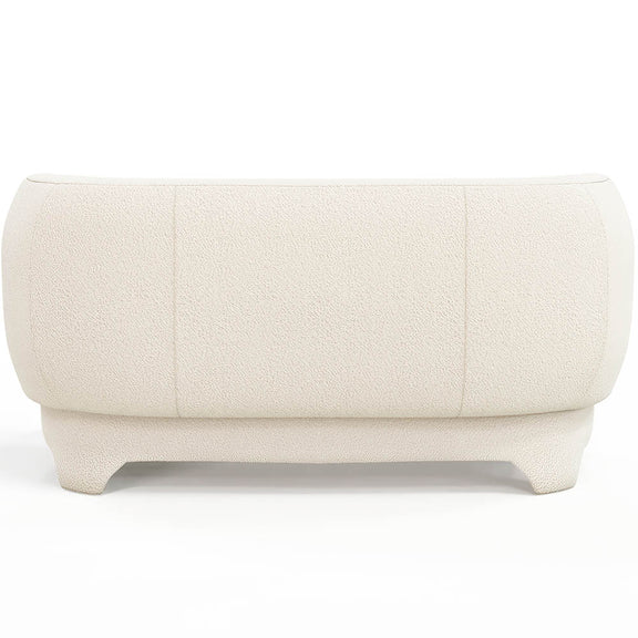 2/3 Seater Sofa - Upholstered in Bouclé Fabric - Magnolia - gallery 8