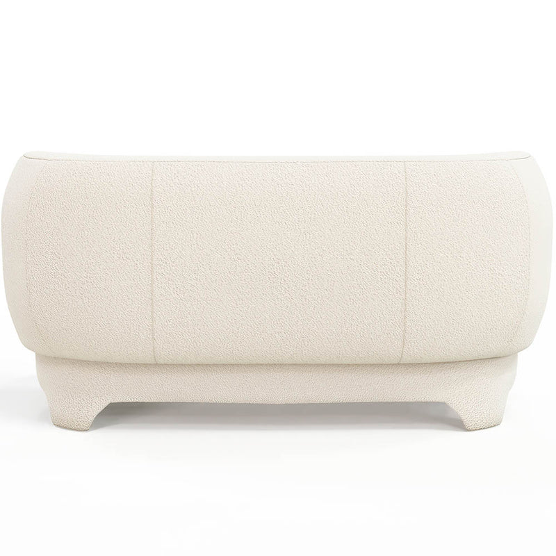 2/3 Seater Sofa - Upholstered in Bouclé Fabric - Magnolia - gallery 8