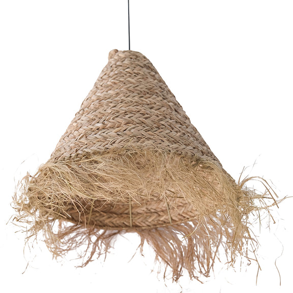 Pendant Lamp Shade, Boho Bali Style - Pitse - gallery 3