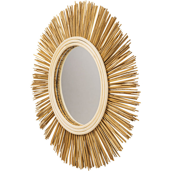 Wall Mirror - Boho Bali Round Design (60 cm) - Loi - gallery 3