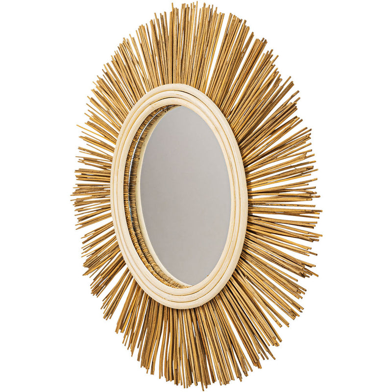 Wall Mirror - Boho Bali Round Design (60 cm) - Loi - gallery 3