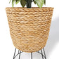 Round Floor Planter - Boho Style - 46 CM - Firna - gallery 3