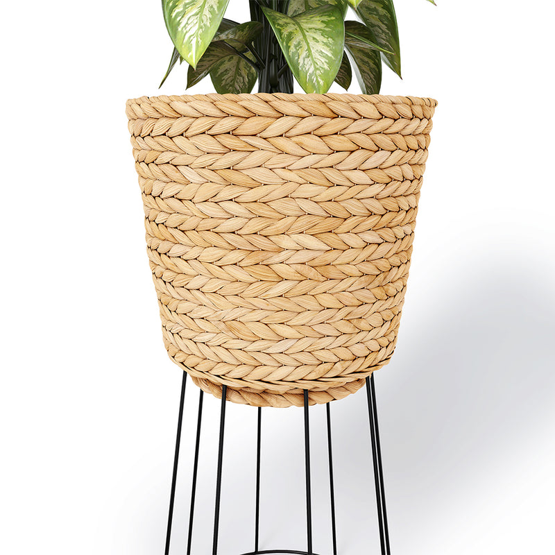Round Floor Planter - Boho Style - 65 CM - Firna - gallery 3