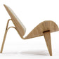 Designer armchair - Scandinavian armchair - Boucle upholstery - Lucy - gallery 4