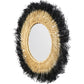 Miroir mural - Design rond Boho Bali (60 cm) - Bioe